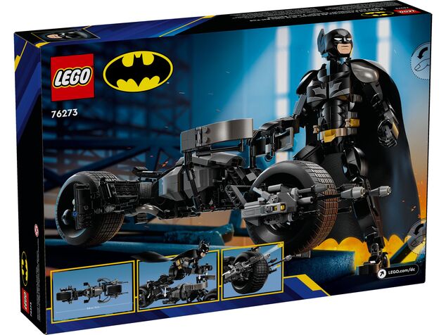 LEGO® DC Batman™ 76273 Baubare Figur: Batman™ und Bat-Pod Motorrad