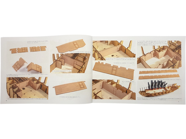 Vanguard Models HM Brig Harpy 1796 1:64 kit