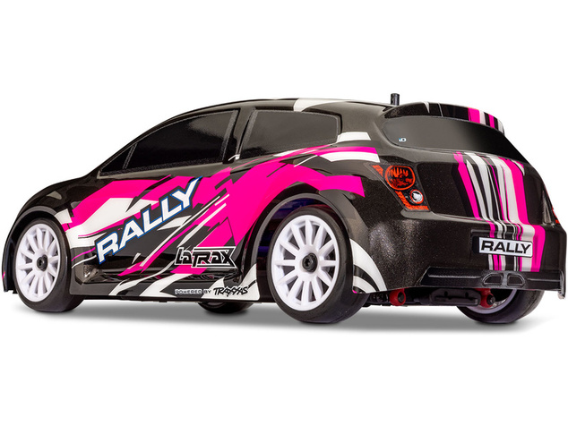 Traxxas Rally 1:18 4WD RTR červené