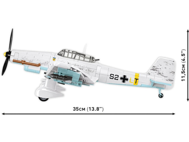 Cobi II WW Junkers JU 87D-3 STUKA, 1:32