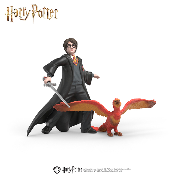Schleich Harry Potter - Harry &amp; Fawkes mit Schwert
