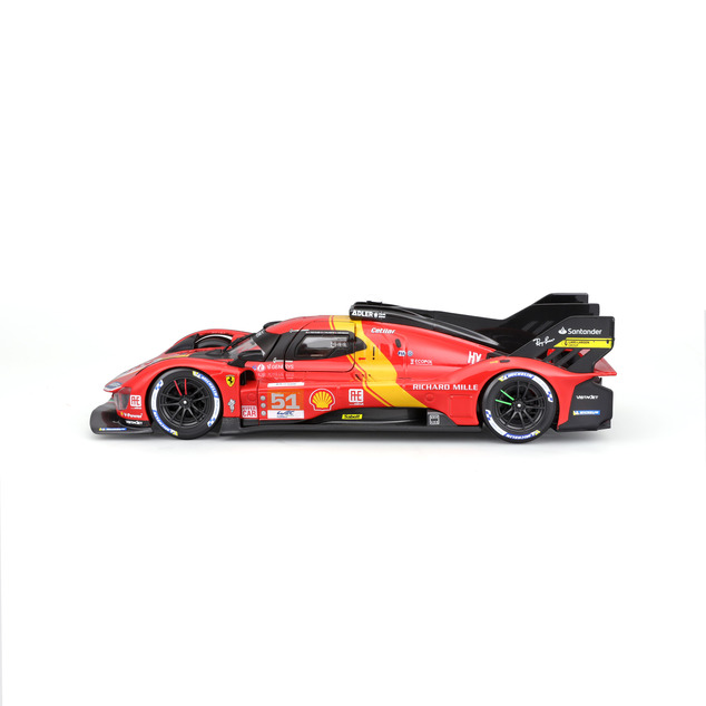 Bburago 1:24 Ferrari Racing Model KIT - Stavebnica 499P LMH 2023 - 24h Le Mans Champion