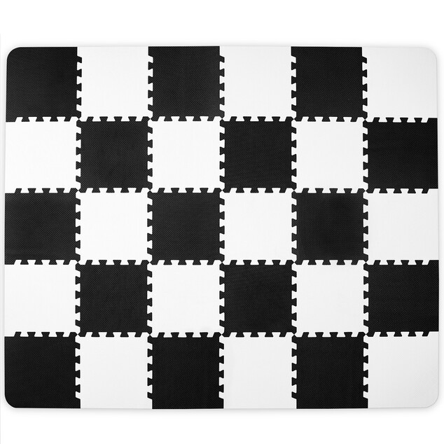 Podložka penová puzzle Luno 150x180 cm Black Kinderkraft 2020