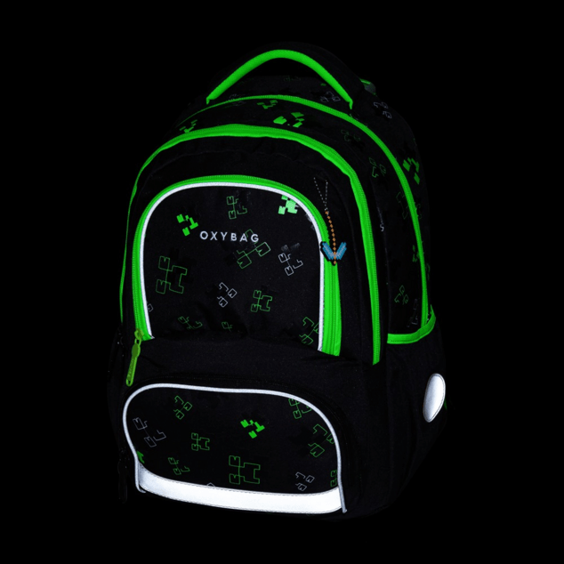 Zaino scolastico OXY NEXT Green Cube