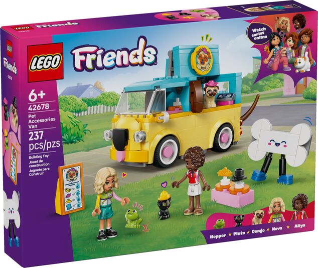 LEGO® Friends 42678 Dodávka s doplnkami pre maznáčikov