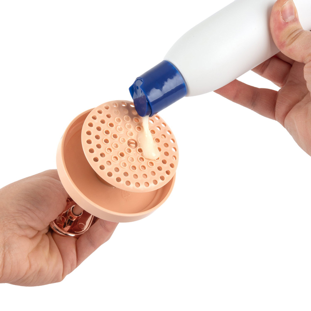 CHICCO Gel limpiador suave para el rostro POP Softy Vainilla 150ml con dispensador espumante