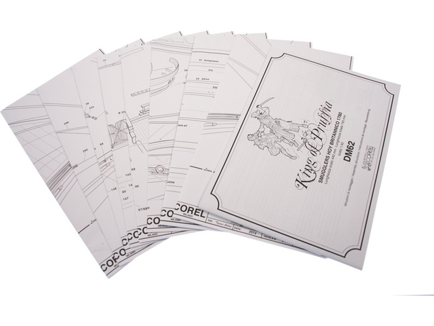 COREL King of Prussia 1777 1:42 kit