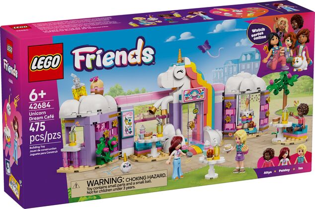 LEGO® Friends 42684 Snová kaviareň s jednorožcami