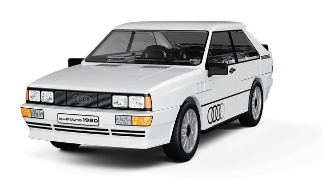 Cobi Audi Quattro (1980), 1:35, 88 k