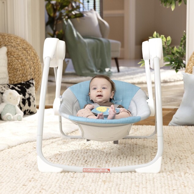 INGENUITY Altalena con melodia Sun Valley™ Teal 0m+ fino a 9kg