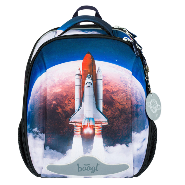 BAAGL SADA 5 Shelly Space Shuttle: ghiozdan, penar, geantă, cutie pentru gustare, plăci