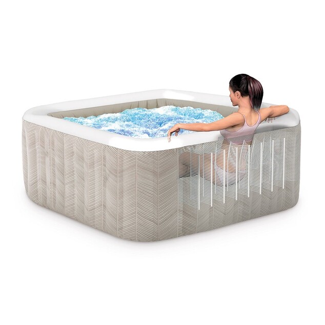 Nafukovacia vírivka INTEX 28446 Pure Spa Chevron Deluxe