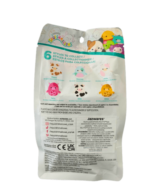 SQUISHMALLOWS Mystery voňavý plyšák, 13 cm - morské kravičky