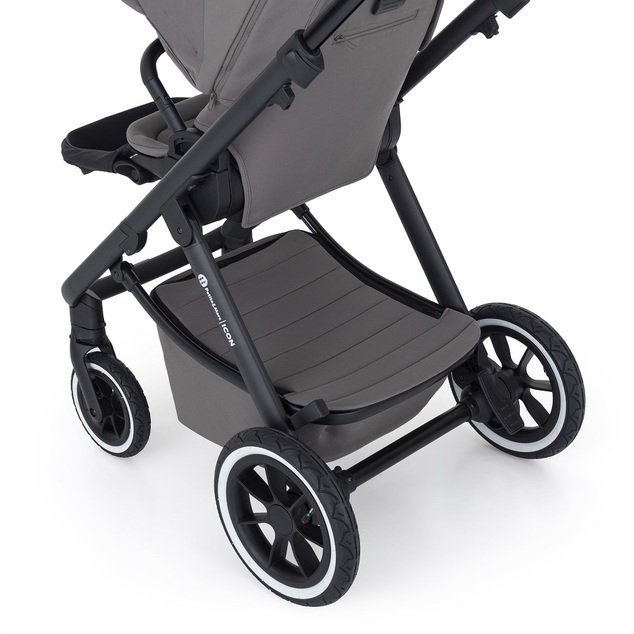PETITE&amp;MARS Kočík kombinovaný ICON 2V1 Dove Grey XXL AIR