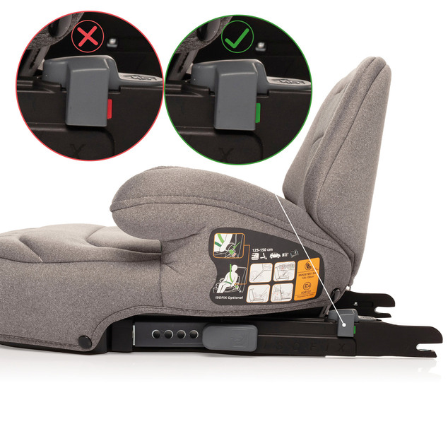 Autosedačka iBooster i-Size, Boss Grey
