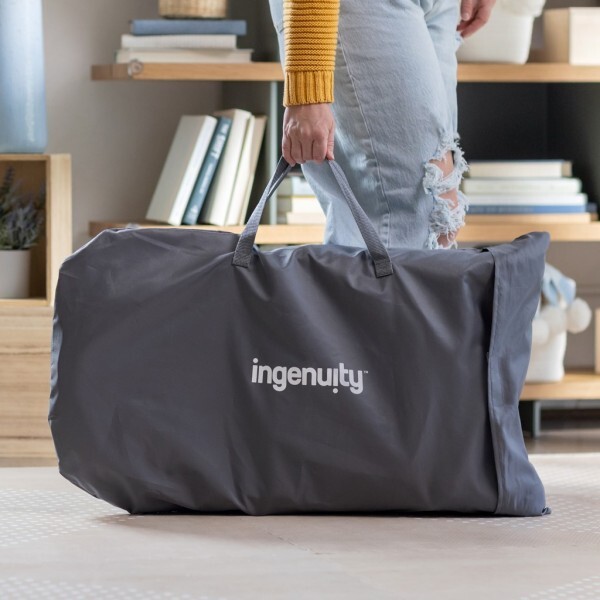 INGENUITY Sdraio massaggiante vibrante con melodia Happy Belly™ Rock-to-Bounce - Parker™ 0m+ d