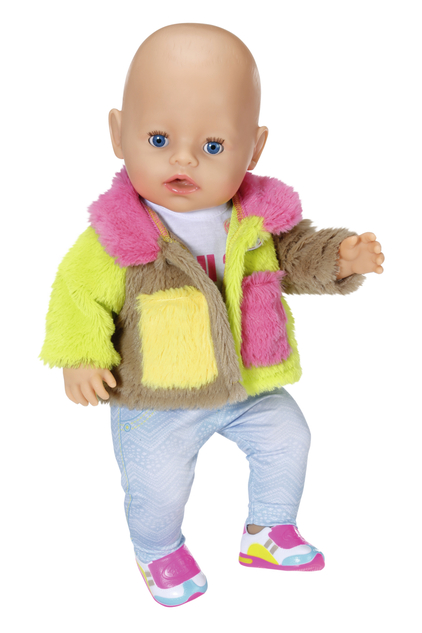 Baby Born Súprava s farebným kabátom Deluxe, 43 cm