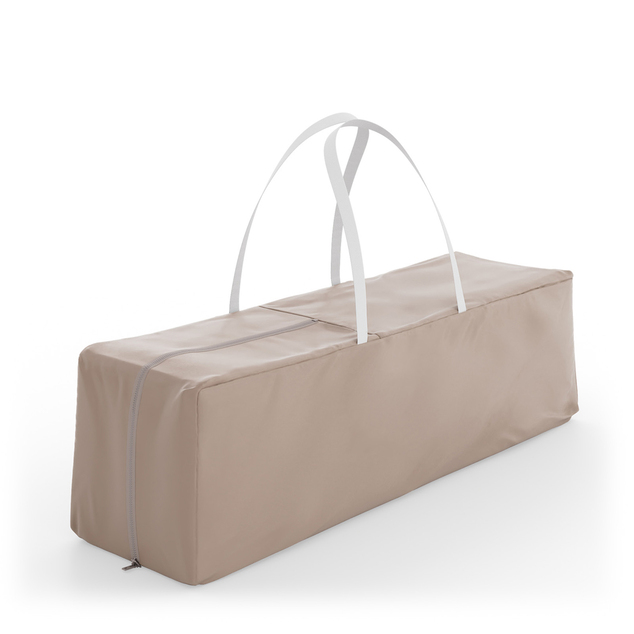 KINDERKRAFT Postieľka cestovná Leody Up Beige s príslušenstvom