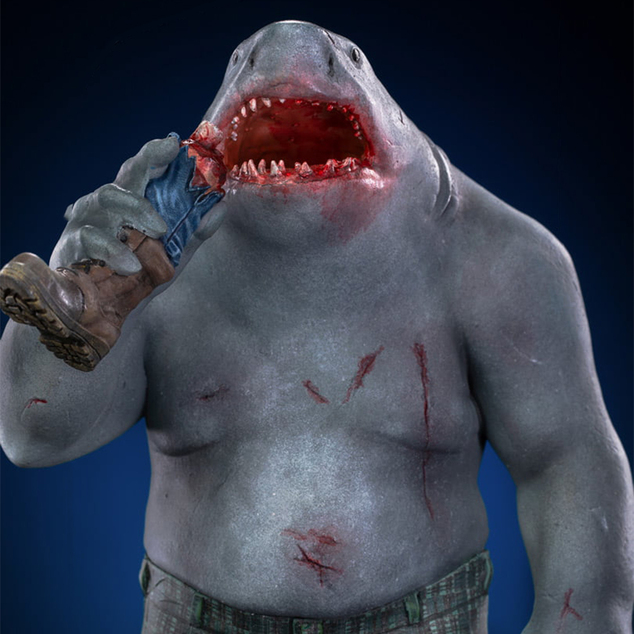 Iron Studios DC Universe The Suicide Squad - King Shark, merilo 1:10 - 23