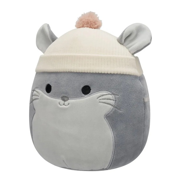 Squishmallows Činčila s čiapkou - Camilo, 20 cm