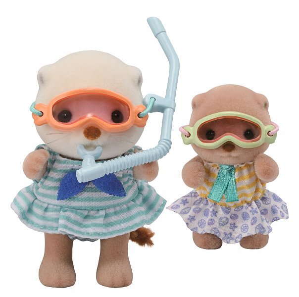 Sylvanian Families Vydrie sestry na dovolenke pri mori