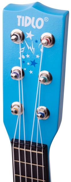 Tidlo Drevená gitara Star modrá