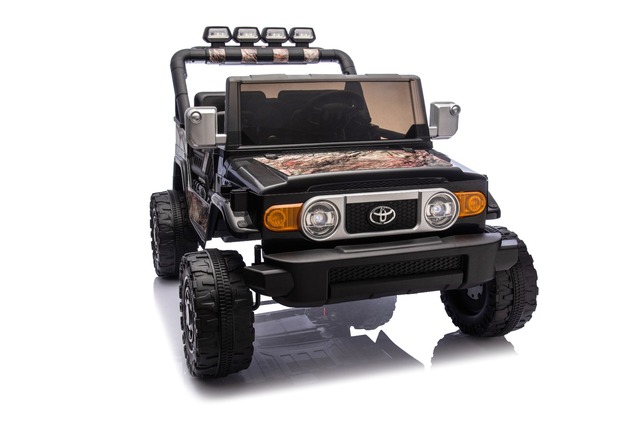Elektrické autíčko Toyota FJ Cruiser XXL s pohonom 4x4, licencované (Dvojmiestne), Pieskov