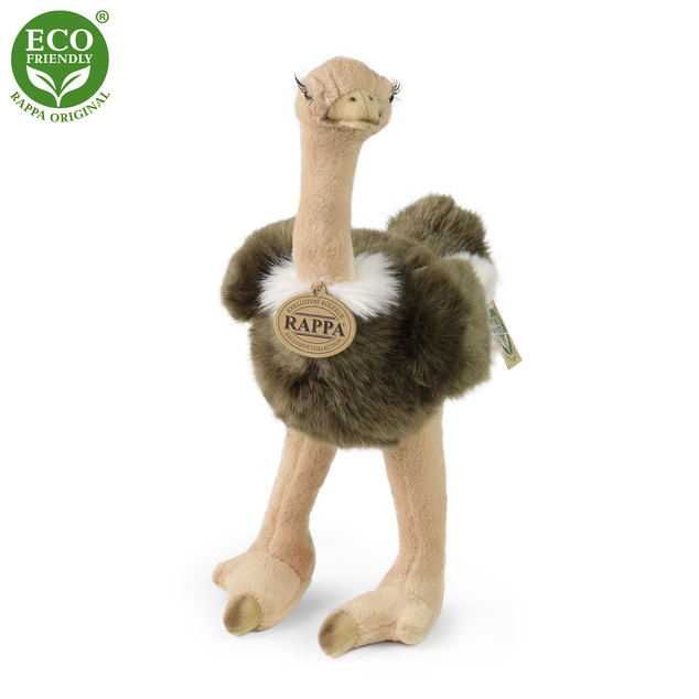 Plyšový pštros emu 32 cm ECO-FRIENDLY