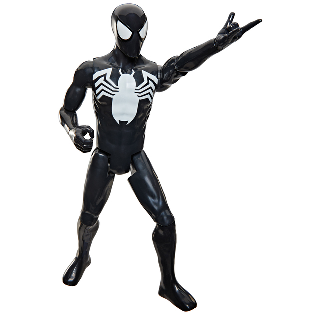 HASBRO - Spider-Man Titan Series - Figurină Spider-Man în costum negru