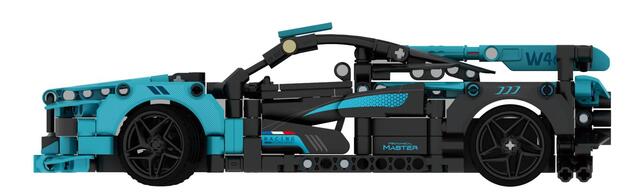 Stavebnica iM.MASTER programovacie auto RC plast 2,4 GHz 439 dielikov na batérie