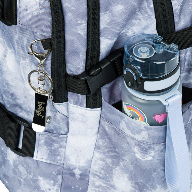 BAAGL SET 5 Skate NASA Grey: rucsac, penar, sac, dosar, husă