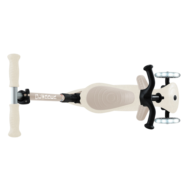 Globber Detská kolobežka Go up active lights ecologic Coconut