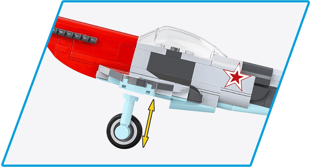 Cobi Armed Forces Jakovlev YAK-3, 1:48, 140 k