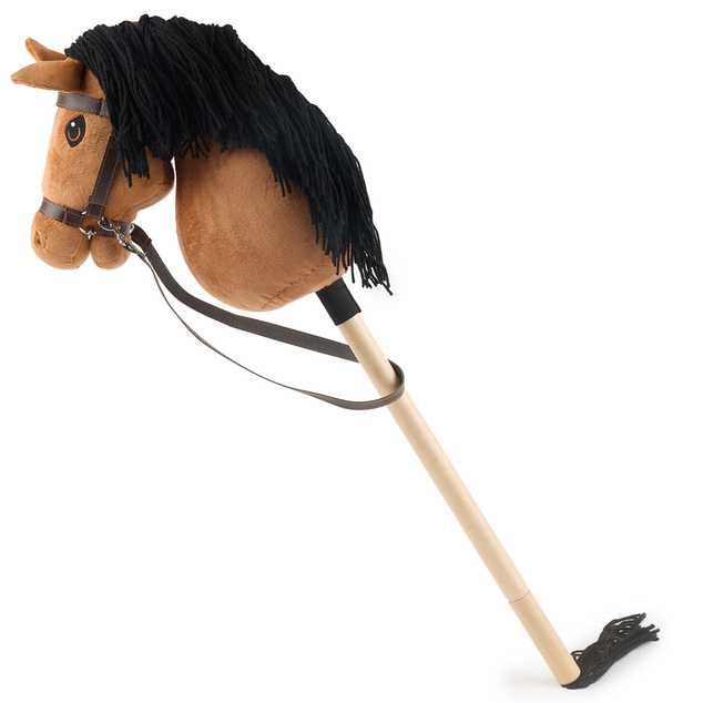 Bieco - Hobby Horsing na tyči - koník hnedý, veľ. S