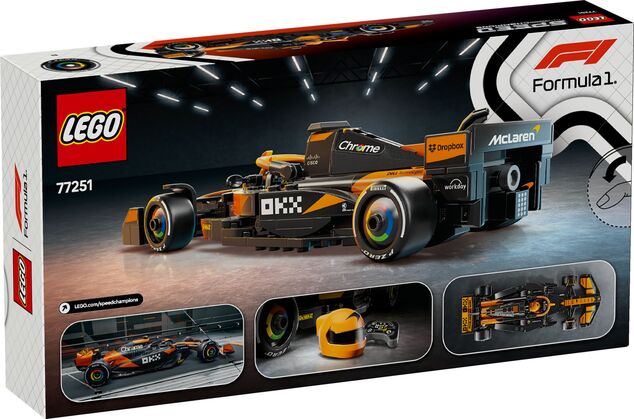 LEGO® Speed Champions 77251 Pretekárske auto McLaren F1® Team MCL38