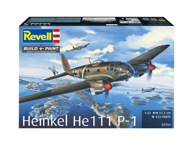Plastic ModelKit aereo 03755 - Heinkel He 111P-1 (1:32)