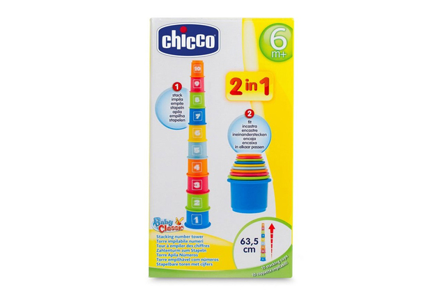 CHICCO Kozarci za stapljanje s številkami