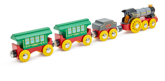 Hape Retro gőzmozdony fény- és hangeffektekkel