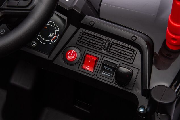 Elektrické autíčko UTV Small 12V, čierne, Pohon zadných kolies, 12V batéria