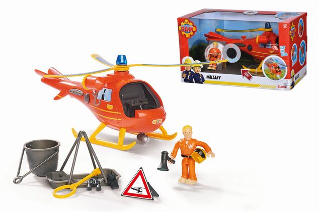 Fireman Sam Vrtuľník s figúrkou