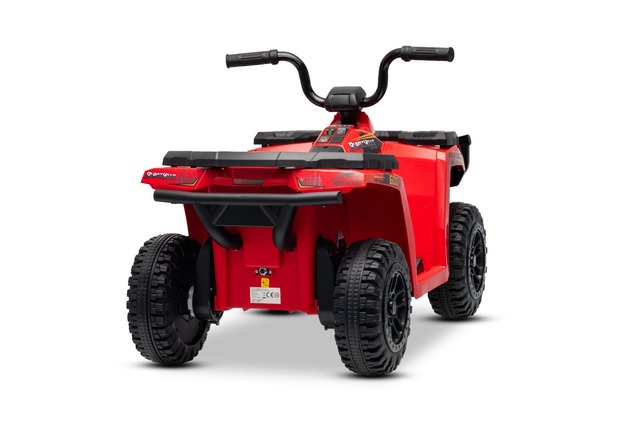 Licencovaná elektrická štvorkolka Arctic Cat 12V so zadným pohonom, červená, LED svetlá, L