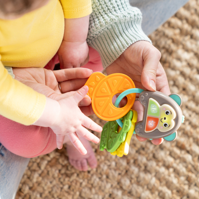 BRIGHT STARTS Hračka hudobná kľúče MonKeys™ 6m+