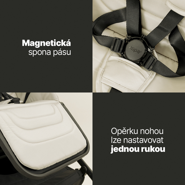 Športový kočík Move Cross 5, Toffee Brown