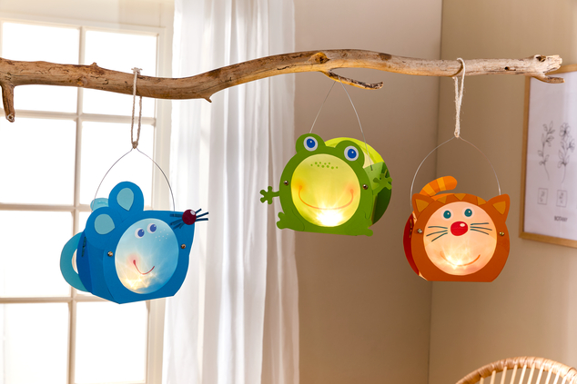 Haba Kreatívna sada Lampáš so sponkou Zvieratká