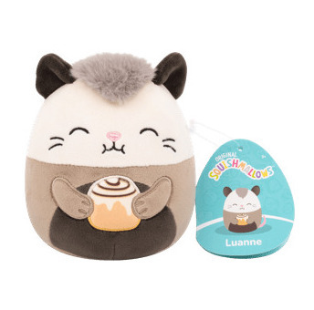 Squishmallows Vačica s rolkou Luanne, 13 cm