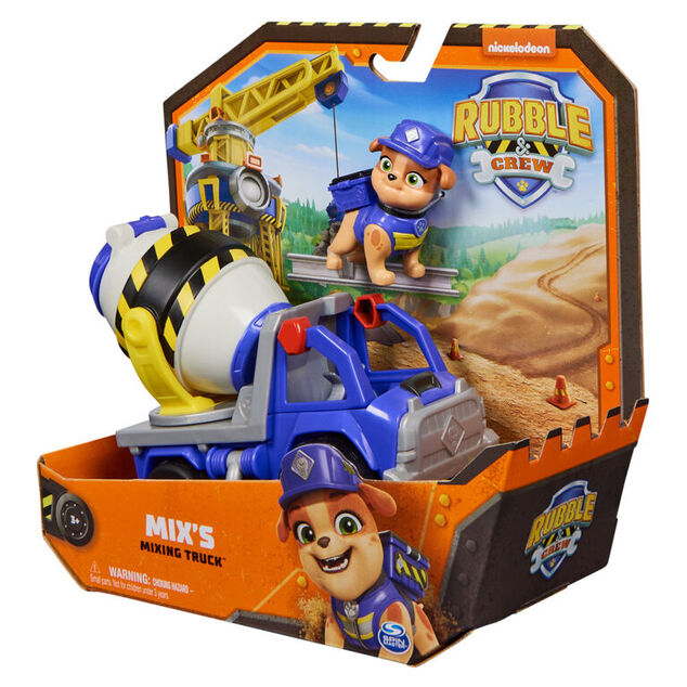 Spin Master RUBBLE E LA SUA SQUADRA VEICOLO BASE MIX
