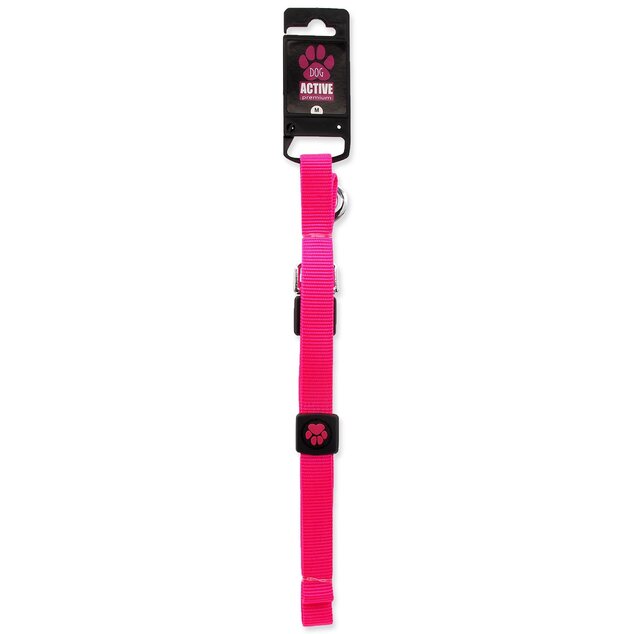 Vodítko Active Dog Premium M ružové 2x120cm