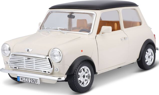 Bburago 1:18 Mini Cooper (1969) Beige