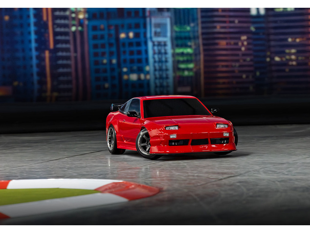 Traxxas 4-Tec Drift Nissan 240SX 1:10 VXL červený