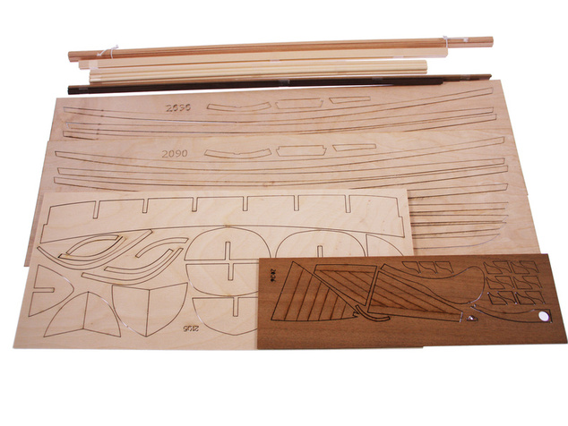 AMATI Walfangboot harpunársky čln 1860 1:16 kit